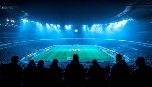Soccer Stadium Wallpaper, Football Field View, Sports Arena, 4k Wallpaper