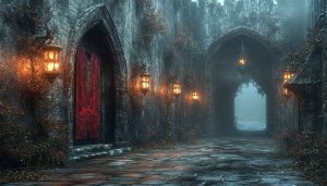 Dark Castle Wallpaper: Gothic Architecture and Atmospheric HD Backgrounds