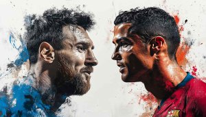 Lionel Messi and Cristiano Ronaldo Football Wallpaper for Desktop | 4K