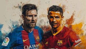 Messi and Ronaldo Wallpaper, Football Players, Soccer, 4K Wallpaper