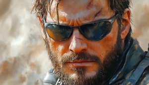 Metal Gear Solid Wallpaper: Big Boss Artwork for Desktop & Mobile