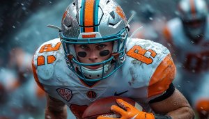 American Football Wallpaper: Athlete Wallpaper, Sports Wallpaper, 4K Wallpaper