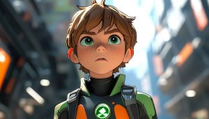 Anime Boy 4K Wallpaper, Animated Character, Digital Art Background