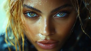 Beyonce Portrait Wallpaper, Celebrity, Singer, Beautiful Eyes, 4K Wallpaper