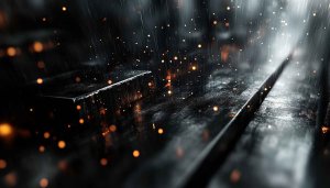Rain Wallpaper: Dark, Atmospheric, Abstract 4K, Desktop, Mobile