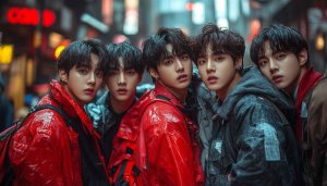 K-Pop Boy Group Wallpaper, Korean Style, Aesthetic Wallpaper