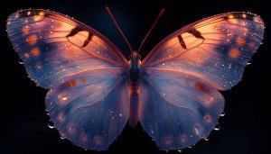 Butterfly Wallpaper: Aesthetic Insect Wings, 4k Wallpaper for Desktop