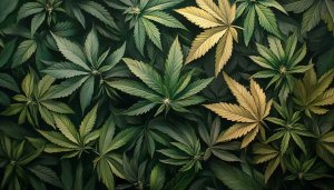 Marijuana Wallpaper: HD 4K Cannabis Leaf Aesthetic Background