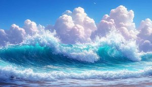 Ocean Wave Wallpaper: Stunning Sea Scape for Desktop & Mobile