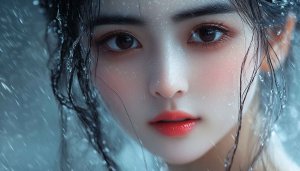 AI Generated Woman Wallpaper, Realistic Portrait, 4k Wallpaper for Desktop
