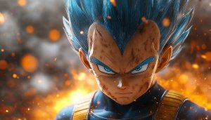 Vegeta Super Saiyan Blue Wallpaper | Dragon Ball Z Wallpaper