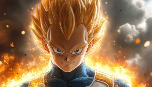 Epic Vegeta Wallpaper: Dragon Ball Z Super 4K Wallpaper