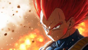 Vegeta Dragon Ball Z Anime Wallpaper 4K for Desktop