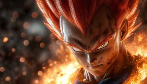 Vegeta Wallpaper: Dragon Ball Z, Anime Wallpaper, 4K Wallpaper