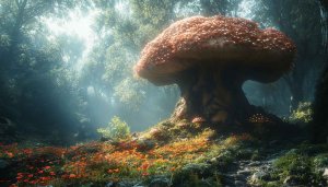 Mushroom Wallpaper: Enchanted Forest Scenery for Desktop & Mobile