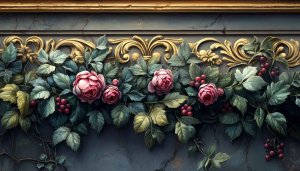 Elegant Rose Floral Art Wallpaper for Desktop and Mobile