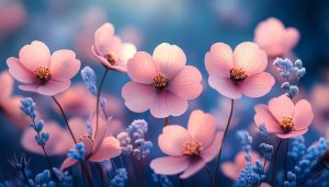 Pink Flower Wallpaper: Floral Aesthetic Background for Desktop & Mobile