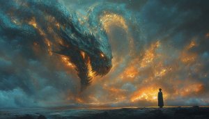 Epic Dragon Wallpaper | Fantasy 4K Wallpaper | Dragon Art