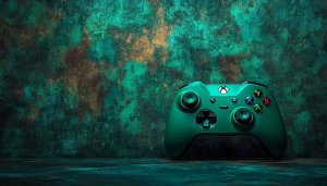 Xbox Controller Wallpaper: Gaming Console, Green, 4K, Desktop, Laptop