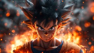 Goku Wallpaper: Dragon Ball Z Super 4K Anime Character