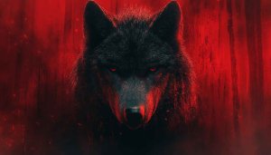 Wolf Wallpaper: Red Forest Animal 4K Wallpaper for Mobile, Desktop