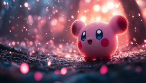 Kirby Wallpaper: Cute Pink Character, Gaming Wallpaper, Desktop Background