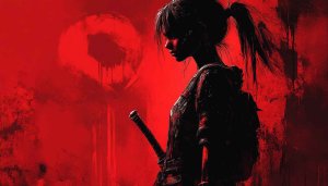 Samurai Girl Wallpaper 4k, Warrior Wallpaper, Anime Wallpaper for Desktop