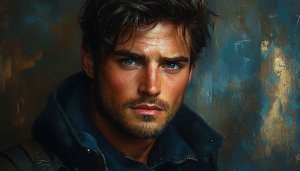 Handsome Man Portrait Wallpaper, Male Model Wallpaper, 4K Resolution