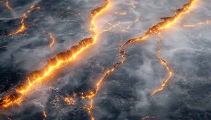 Lava Flow Wallpaper, Abstract Art Wallpaper, 4k Desktop Wallpaper