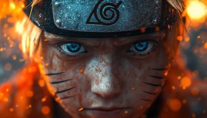 Naruto Wallpaper: Uzumaki Close-Up 4k Anime Wallpaper