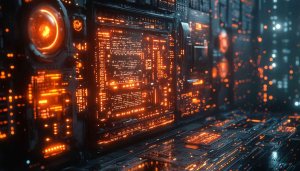 Futuristic Technology Wallpaper: High Tech Circuit Board - Tech Background