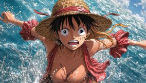 One Piece Luffy Anime Wallpaper, 4k Wallpaper, Desktop Background