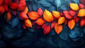 Autumn Leaves Wallpaper: Aesthetic Fall Colors for Desktop & Mobile