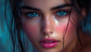 Beautiful Girl Wallpaper, Eyes, Face, Portrait, 4K, Desktop