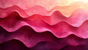 Pink Wave Wallpaper for Desktop, Abstract Waves Art Background