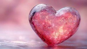 Heart Wallpaper: Romantic Love, Pink Background, 4K Resolution