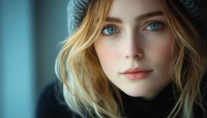 Beautiful Girl Portrait Wallpaper | Model Wallpaper | Blonde Hair Wallpaper
