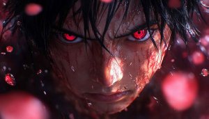 Sasuke Uchiha Anime Wallpaper - Sharingan Eyes 4K Wallpaper