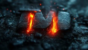 Molten Lava Rock Wallpaper: Volcanic Texture Background for Desktop, Laptop