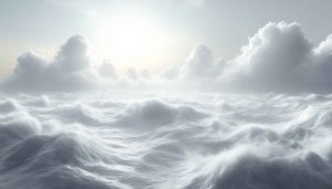 Ocean cloud Wallpaper: Sky Seascape Desktop Background in 4k