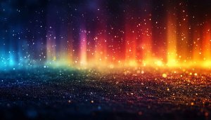 Aurora Sparkle Wallpaper: Northern Lights Inspired Backgrounds for Desktop