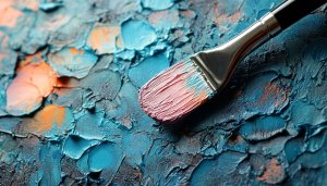 Abstract Art Wallpaper: Brushstrokes Painting 4k Wallpaper for Desktop