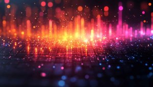 Abstract Lights Wallpaper, Bokeh Background, Colorful Sparkles Desktop Wallpaper