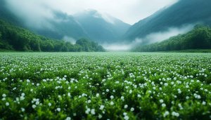 Green Nature Mountain Landscape Wallpaper, Nature Scenery Wallpaper, 4K Wallpaper
