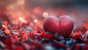 Love Heart Wallpaper, Romantic Wallpaper, Valentines Day Wallpaper