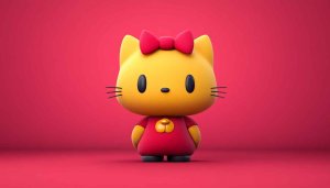 Hello Kitty Wallpaper, Cute Character Background, Sanrio 4K