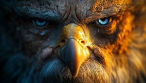Eagle Wallpaper: Majestic Bird Close-Up for Phone and Desktop