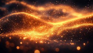 Golden Glitter Sparkle Wallpaper for Desktop, Laptop, and Mobile