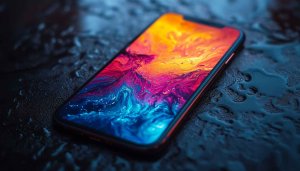 Colorful Abstract Art Phone Wallpaper for Desktop and Mobile