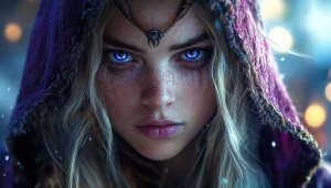 Fantasy Girl Wallpaper, Witch Girl Wallpaper, 4k Fantasy Wallpaper